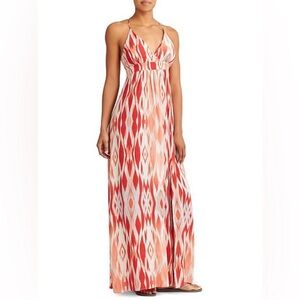 Athleta Faded Ikat Maxi Dress